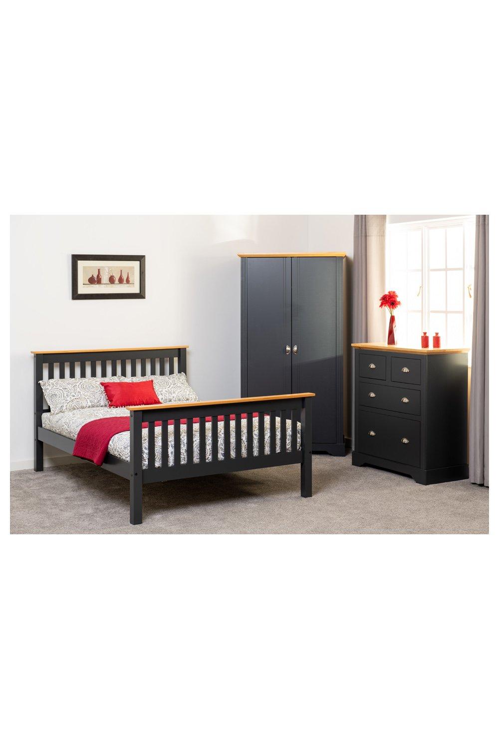 Monaco 5' King Bed High Foot End